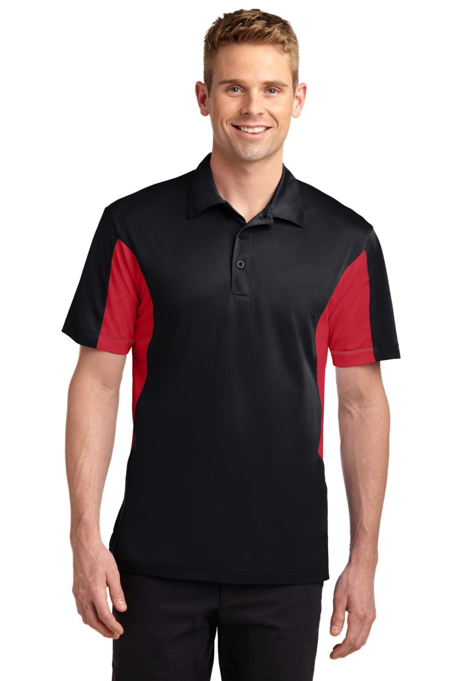 Tst655 Sport Tek Tall Side Blocked Micropique Sport Wick Polo 3583