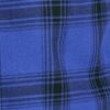 W668 - Port Authority Plaid Flannel Shirt - Royal/ Black Open Plaid